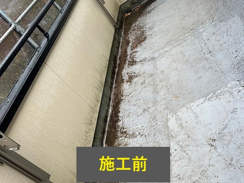 ベランダ防水　雨漏りや劣化の対策していますか？